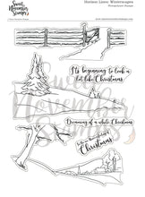Load image into Gallery viewer, Clear Stamp Set - Horizon Lines: Winterscapes