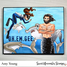 Load image into Gallery viewer, Digital Stamp - Fluke Swiftfin and M.C. Hammerhead