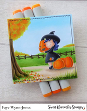 Load image into Gallery viewer, Clear Stamp Set - Witchwees: A Little Hello-ween