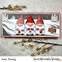 Load image into Gallery viewer, Digital Stamp - Gnome for the Holidays: Gnigel