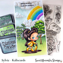 Load image into Gallery viewer, Clear Stamp Set - Horizon lines: Spring in Bloom