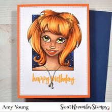 Load image into Gallery viewer, Digital Stamp - Zodiac Girl: Leo