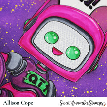 Load image into Gallery viewer, Digital Stamp - Robots vs Aliens: Robot QT1