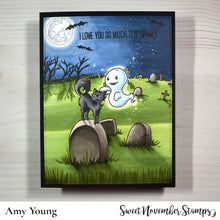 Load image into Gallery viewer, Clear Stamp Set - Midnight's Halloween Adventures