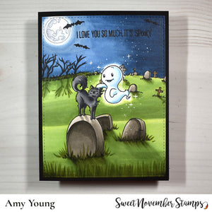 Clear Stamp Set - Midnight's Halloween Adventures
