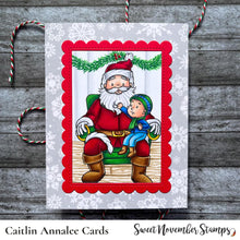 Load image into Gallery viewer, Clear Stamp Set - Santa Claus is Coming to Town