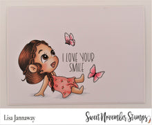 Load image into Gallery viewer, Clear Stamp Set - Flutterbee Tullia