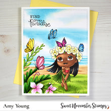 Load image into Gallery viewer, Digital Stamp - Tropical Flutterbees: Ulani