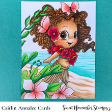 Load image into Gallery viewer, Digital Stamp - Tropical Flutterbees: Ele