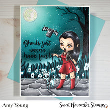 Load image into Gallery viewer, Clear Stamp Set - Background Builder: Halloween Room
