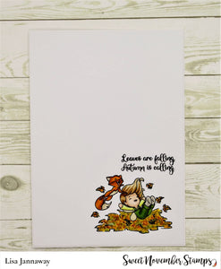 Clear Stamp Set - Falling into Fairwees #2