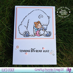 Clear Stamp Set - Sending Big Bear Hugs