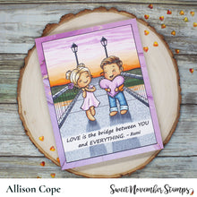 Load image into Gallery viewer, Digital Stamp - My Wee Valentine: Heath with a Heart
