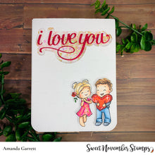 Load image into Gallery viewer, Digital Stamp - My Wee Valentine: Heath with a Heart