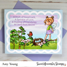 Load image into Gallery viewer, Clear Stamp Set - Horizon lines: Spring in Bloom