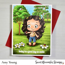 Load image into Gallery viewer, Clear Stamp Set - Horizon lines: Spring in Bloom
