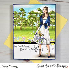 Load image into Gallery viewer, Clear Stamp Set - Horizon lines: Spring in Bloom