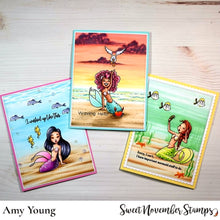 Load image into Gallery viewer, Clear Stamp Set - Mermees Set #1