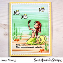 Load image into Gallery viewer, Clear Stamp Set - Mermees Set #1