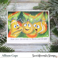 Load image into Gallery viewer, Digital Stamp - Happy Tree Ornament: Sentiments and Bead Garland