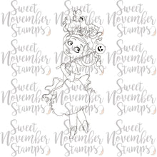 Load image into Gallery viewer, Digital Stamp - It's Halloween Witches: Pumpkin Patch Prue