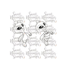 Load image into Gallery viewer, Digital Stamp - Robots vs Aliens: Alien 2