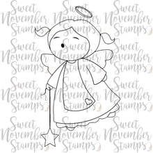 Load image into Gallery viewer, Digital Stamp - Sweet November Vault: Angel Baby star