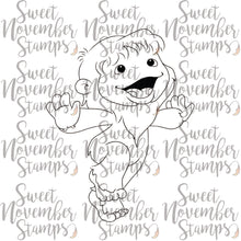 Load image into Gallery viewer, Digital Stamp - Dancing Baby 'Bominable