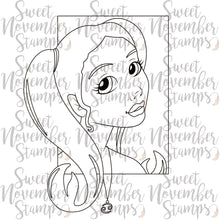 Load image into Gallery viewer, Digital Stamp - Zodiac Girl: Cancer