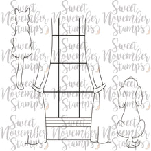 Load image into Gallery viewer, Digital Stamps - Christmas is Back: Background Builder set