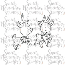 Load image into Gallery viewer, Digital Stamp - A Very Merrwee Christmas: Dancer and Dasher Bundle