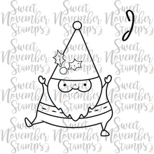 Load image into Gallery viewer, Digital Stamp - Folk Art Santa 1
