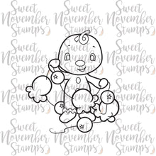 Load image into Gallery viewer, Digital Stamp - Sweet November Vault: Gingy with garland