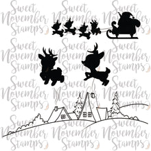 Load image into Gallery viewer, Digital Stamp - Gnome Home: Holiday scene builder set