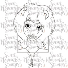 Load image into Gallery viewer, Digital Stamp - Zodiac Girl: Leo