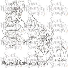 Load image into Gallery viewer, Digital Stamp - Mermaid Reflections: Mariana