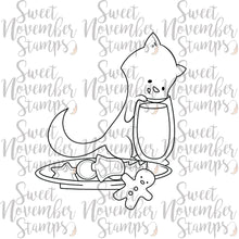 Load image into Gallery viewer, Digital Stamp - Sweet November Vault: Midnight's milk and cookies