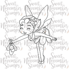 Load image into Gallery viewer, Digital Stamp - Mistletoe Fairy