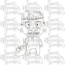 Load image into Gallery viewer, Digital Stamp - Halloween Masquerade: Monster Matthew