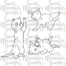 Load image into Gallery viewer, Digital Stamp - Playful Kittens