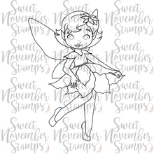 Load image into Gallery viewer, Digital Stamp - Poinsettia Fairy