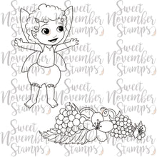 Load image into Gallery viewer, Digital Stamp - Summer Fruit Fairies: Raspberry