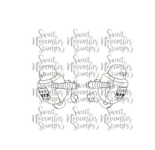 Load image into Gallery viewer, Digital Stamp - Robots vs Aliens: Robot QT3