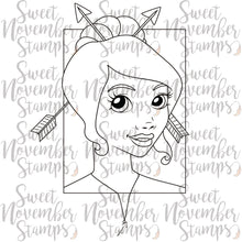Load image into Gallery viewer, Digital Stamp - Zodiac Girl: Sagittarius