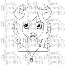 Load image into Gallery viewer, Digital Stamp - Zodiac Girl: Taurus