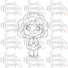 Load image into Gallery viewer, Digital Stamp - Thankful Cutie Girl