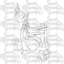 Load image into Gallery viewer, Digital Stamp - Ladies of All Hallow's Eve: Willamina the Wraith