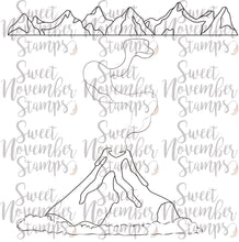 Load image into Gallery viewer, Digital Stamp - Background Builder: Happy Little Volcano