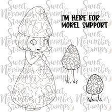 Load image into Gallery viewer, Digital Stamp - Midsummer Mushroom Collection: Morel