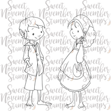 Load image into Gallery viewer, Digital Stamp - The Brownies: Jonagold and Marigold